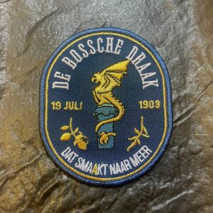 Embleem De Bossche Draak Blauw Klein